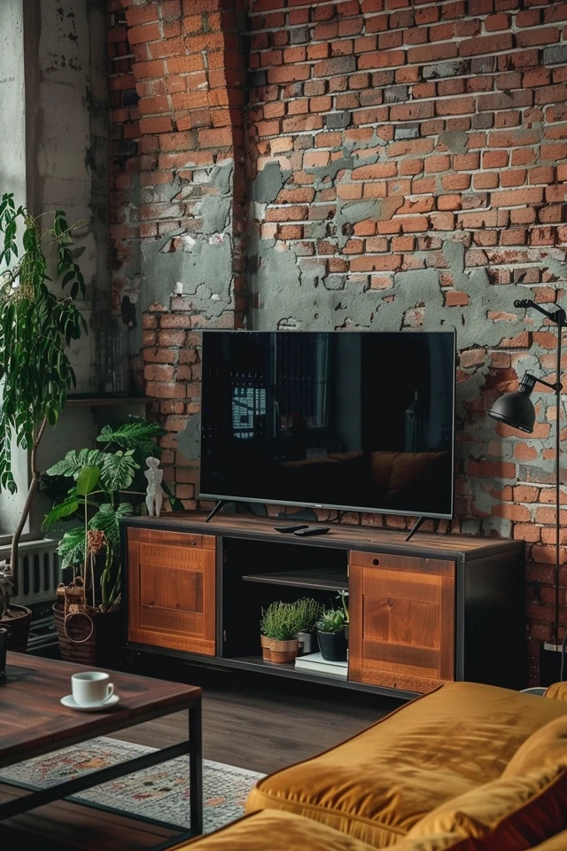 Unique Ways to Style an Industrial TV Stand in Your Living Room