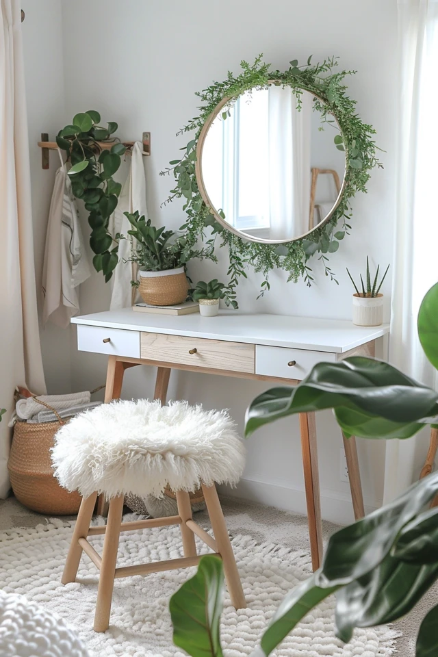 Scandinavian Vanity Ideas for a Stylish Bedroom