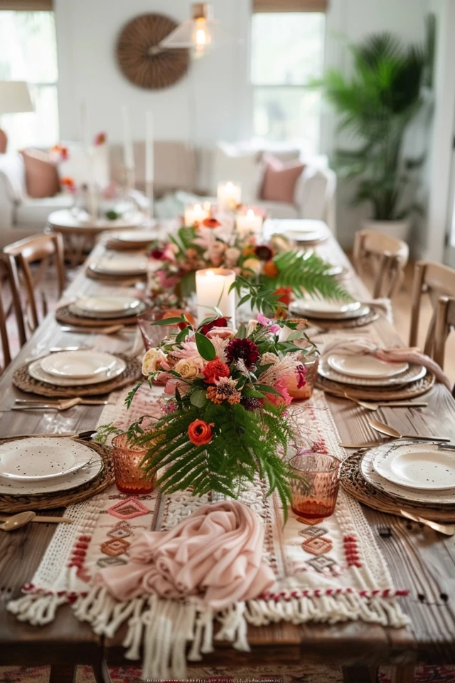 Elegant Decor Ideas for a Bohemian 50th Birthday Celebration