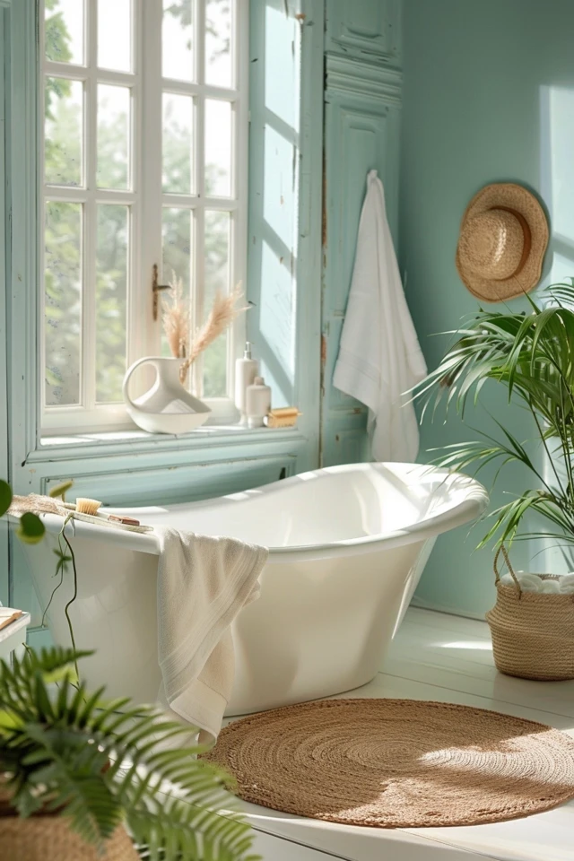 Seaside Bath Time: Coastal Bathroom Design Ideas