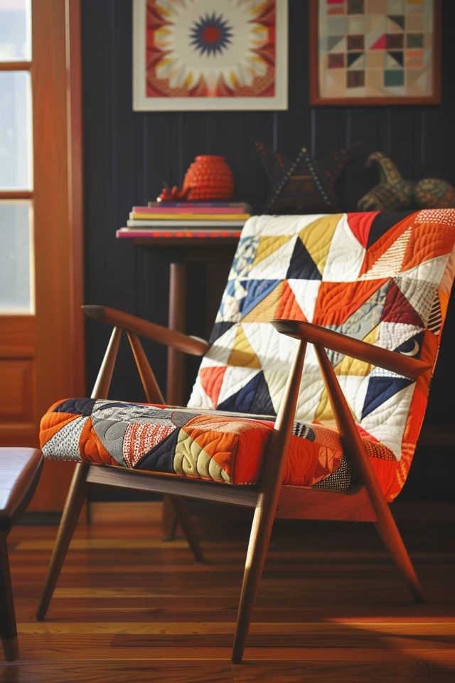 Textile Artistry: Mid Century Modern Quilt Patterns and Decor Ideas