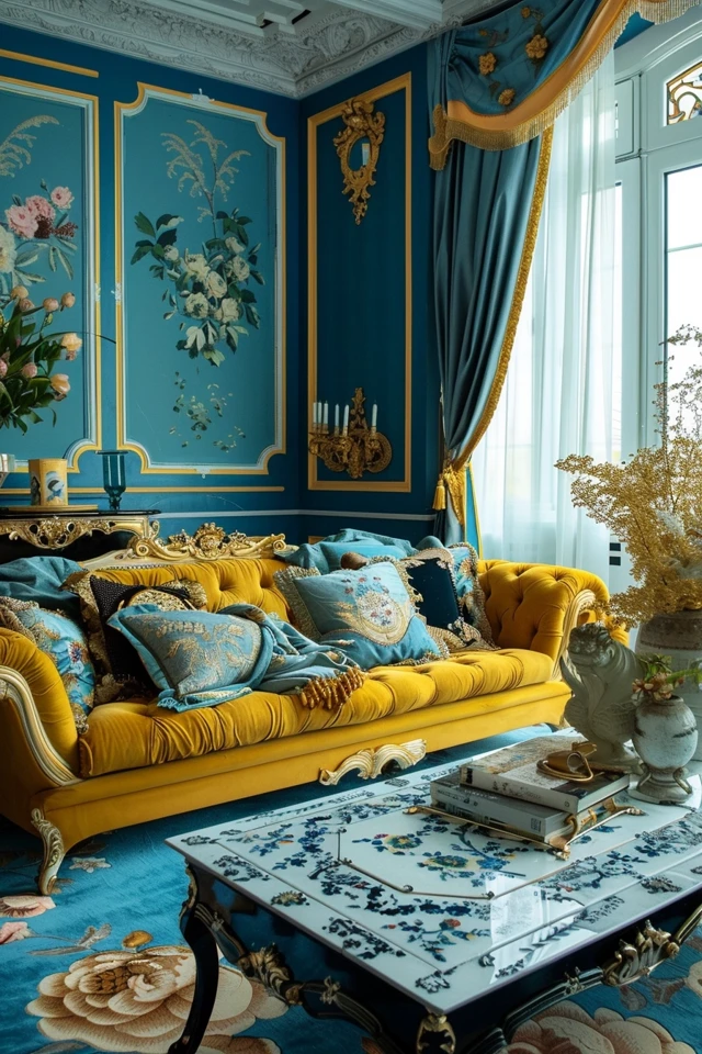 Louis XV French Style Living Room Ideas: Classic and Luxurious Designs