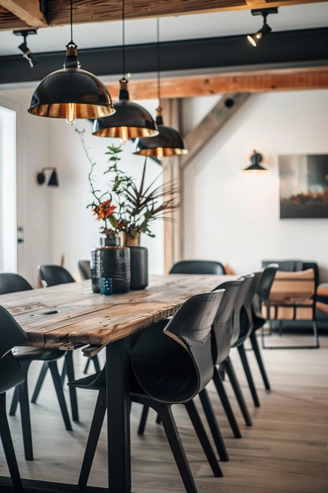 Industrial Dining Room Design: Chic and Functional