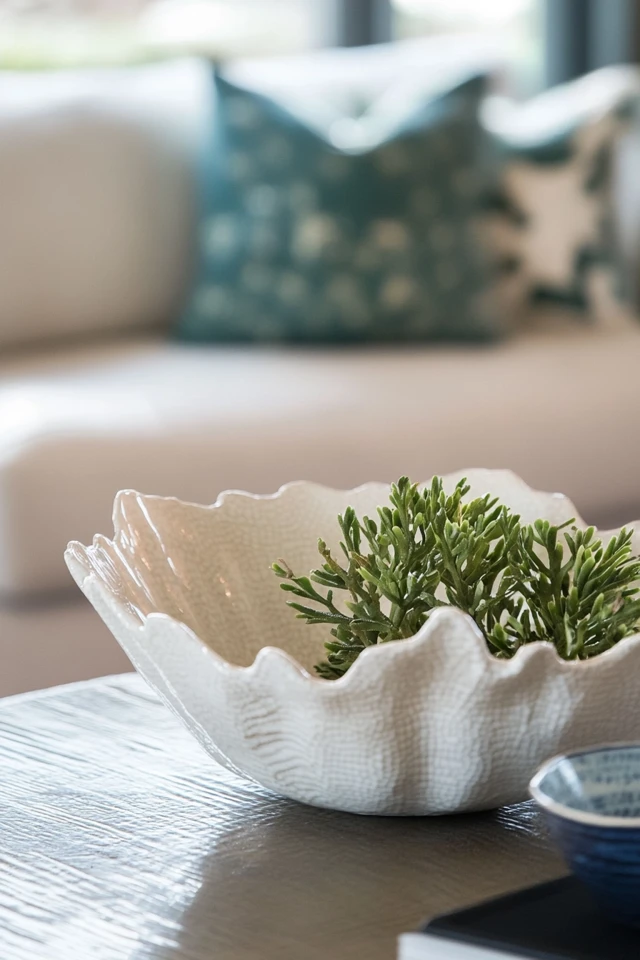 How to Style a Coastal-Inspired Coffee Table