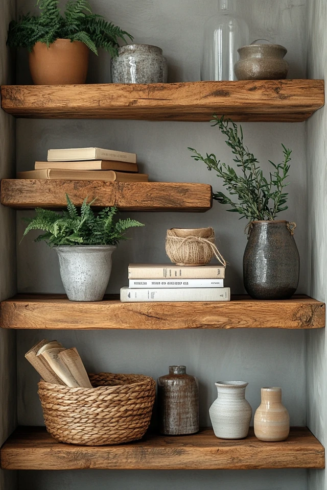 How to Style Open Shelves Without Cluttering Your Space