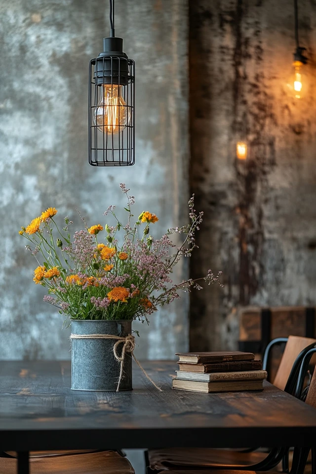 How to Incorporate Metal Accents Into Industrial Decor