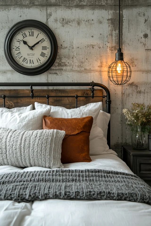 How to Create an Industrial Bedroom With Minimal Effort