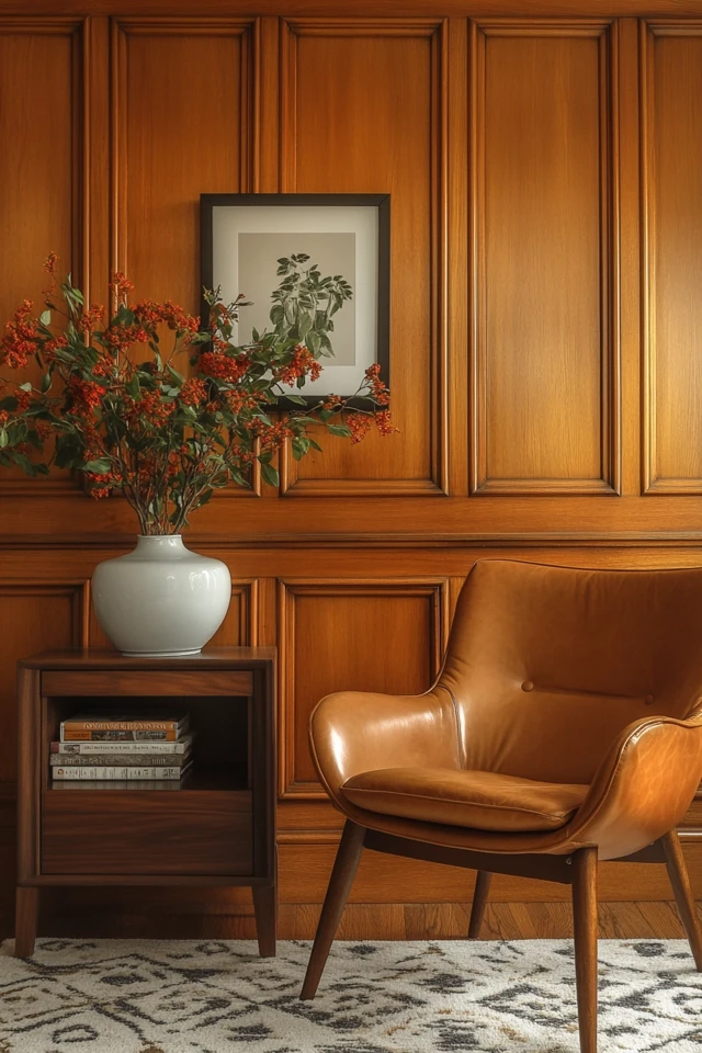 10 Creative Ways to Use Wood Paneling in Mid-Century Modern Spaces