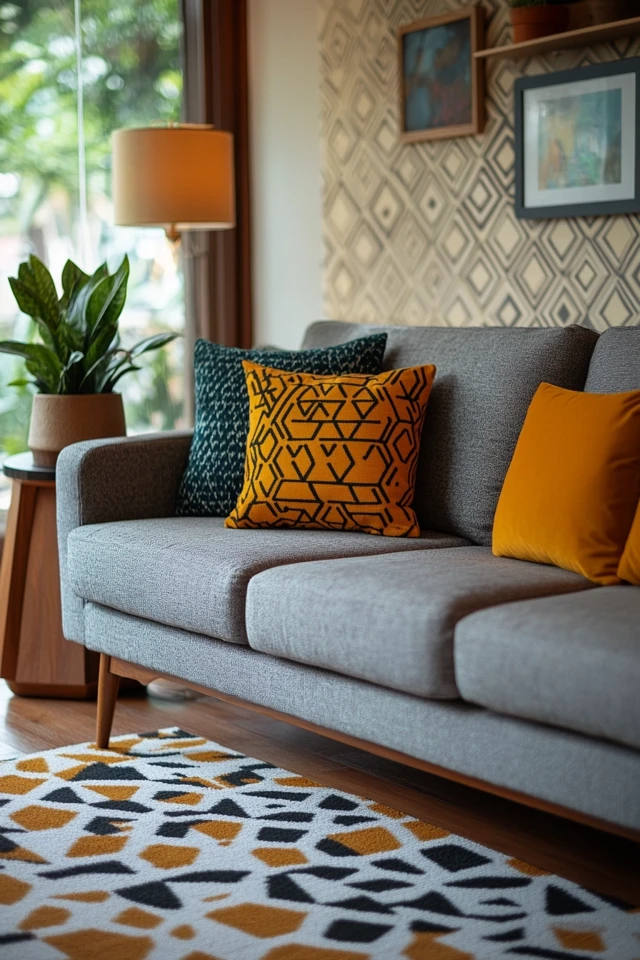 How to Incorporate Geometric Patterns in Mid-Century Modern Decor