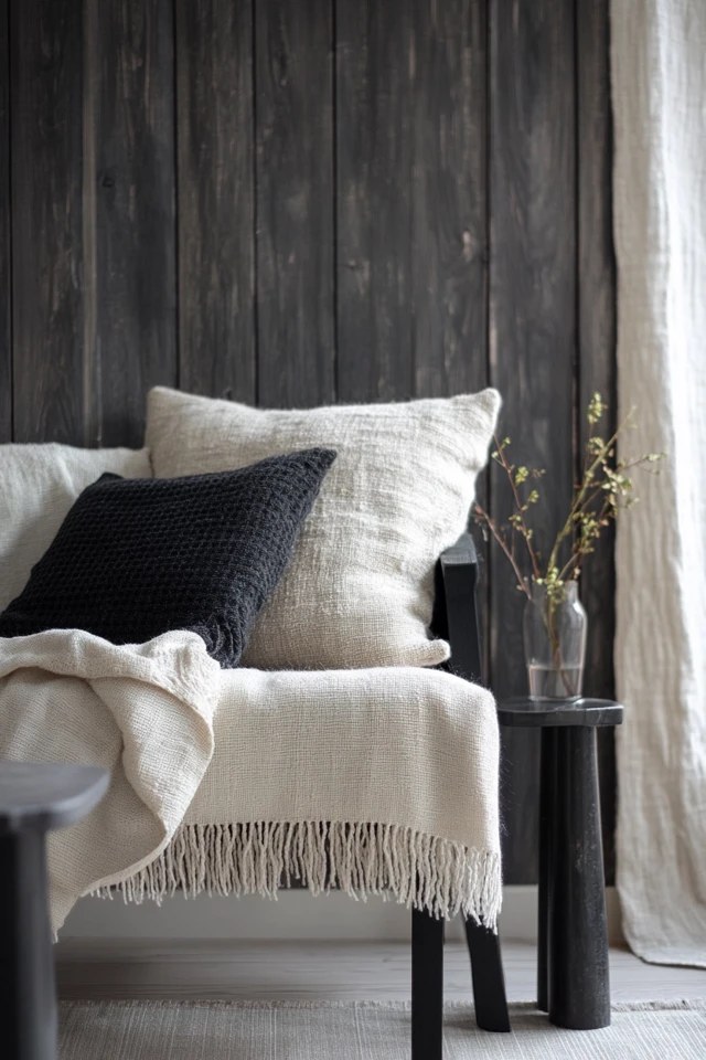 How to Use Textiles to Create a Cozy Scandinavian Look