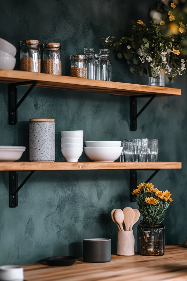 How to Style Open Shelving in Scandinavian Kitchens