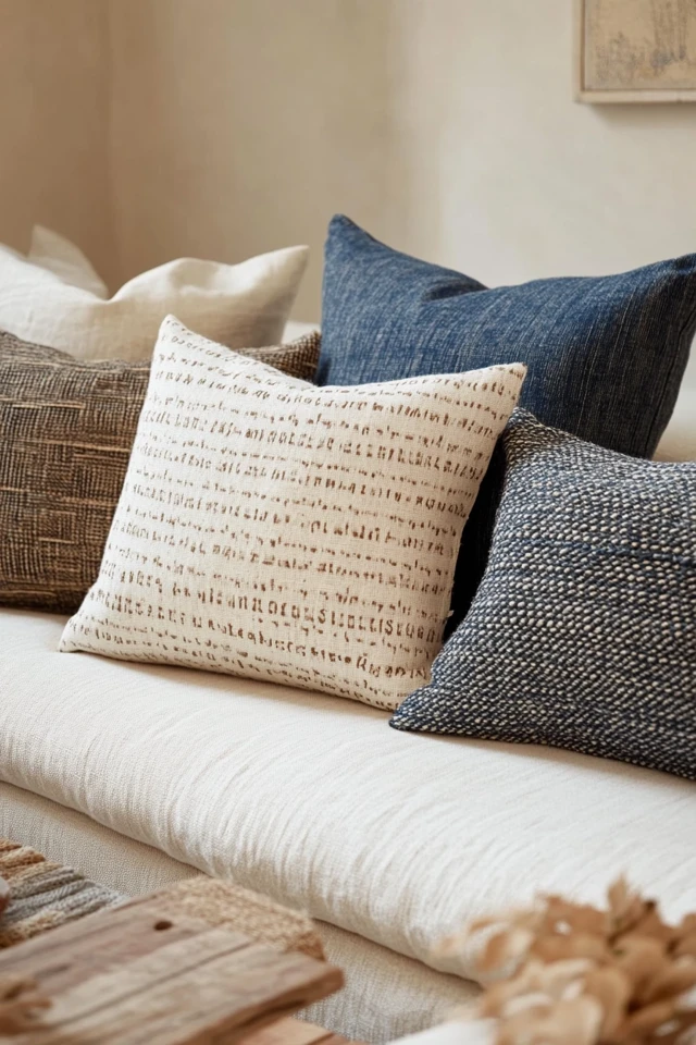 Throw Pillows That Bring Coastal Vibes to Your Sofa