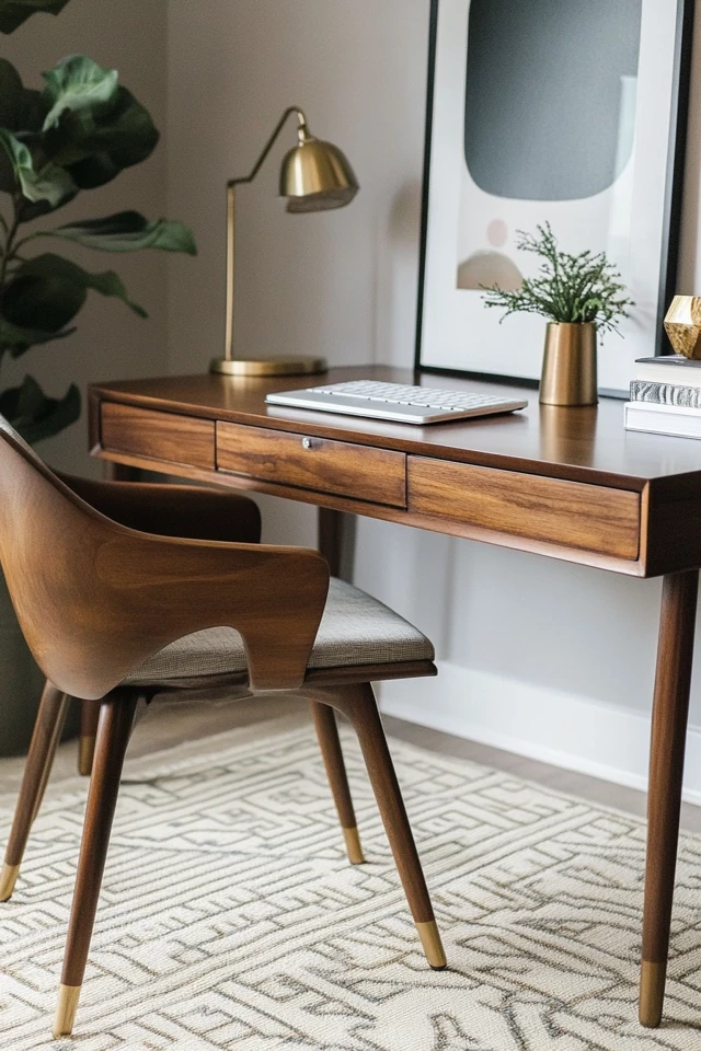 10 Simple Ways to Add Mid-Century Modern Flair to Your Office