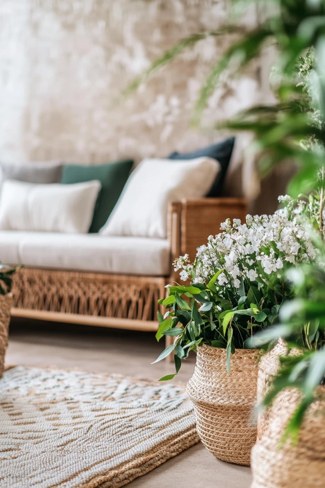 Designing a Serene Bohemian Meditation Space