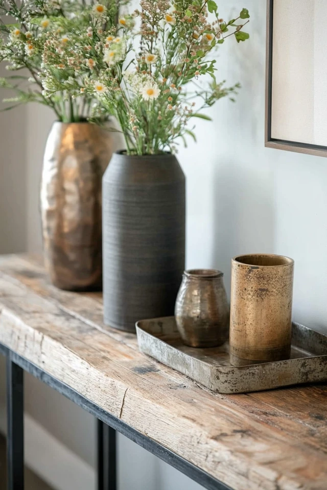 The Best Industrial Console Tables for Hallways and Living Rooms