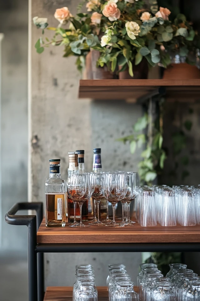 The Best Industrial Bar Carts for Your Home