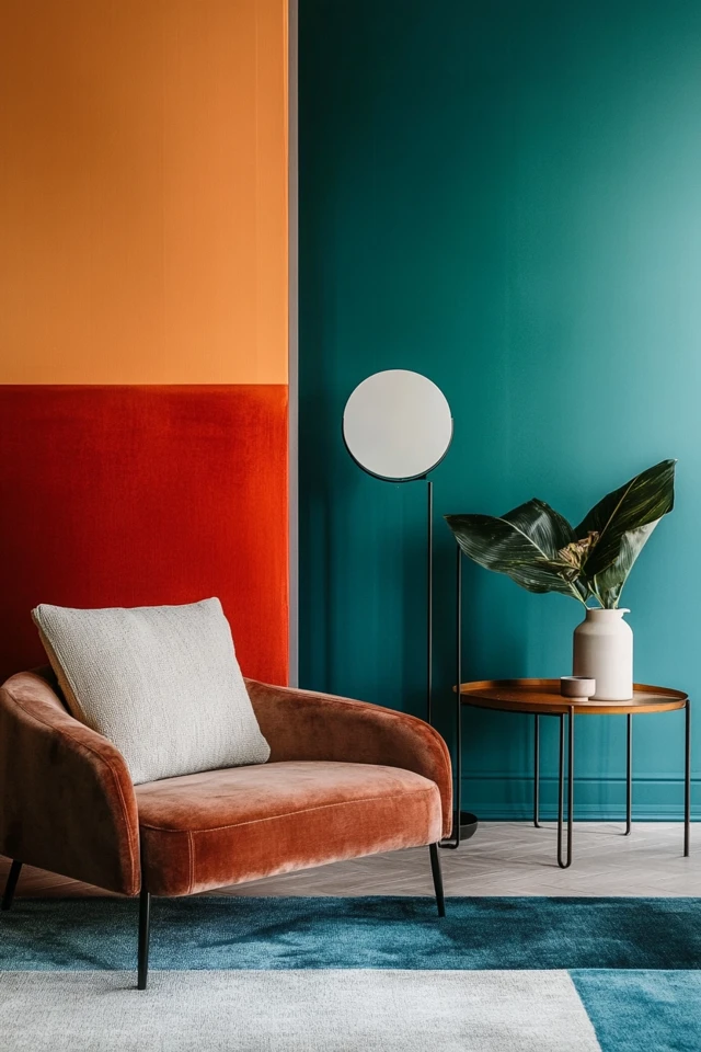 10 Ways to Use Color Blocking to Set the Right Vibe