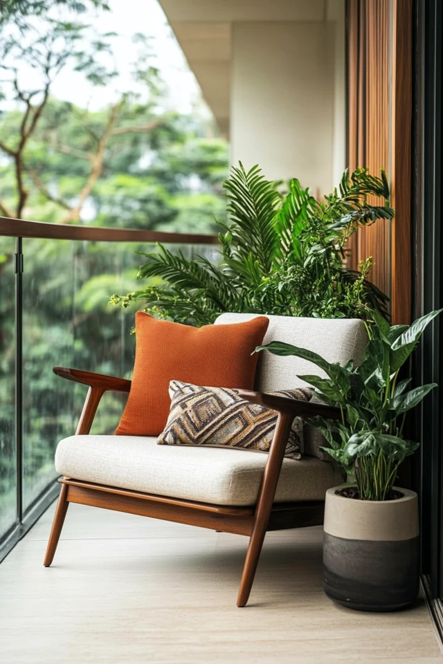 How to Design a Mid-Century Modern Balcony or Patio