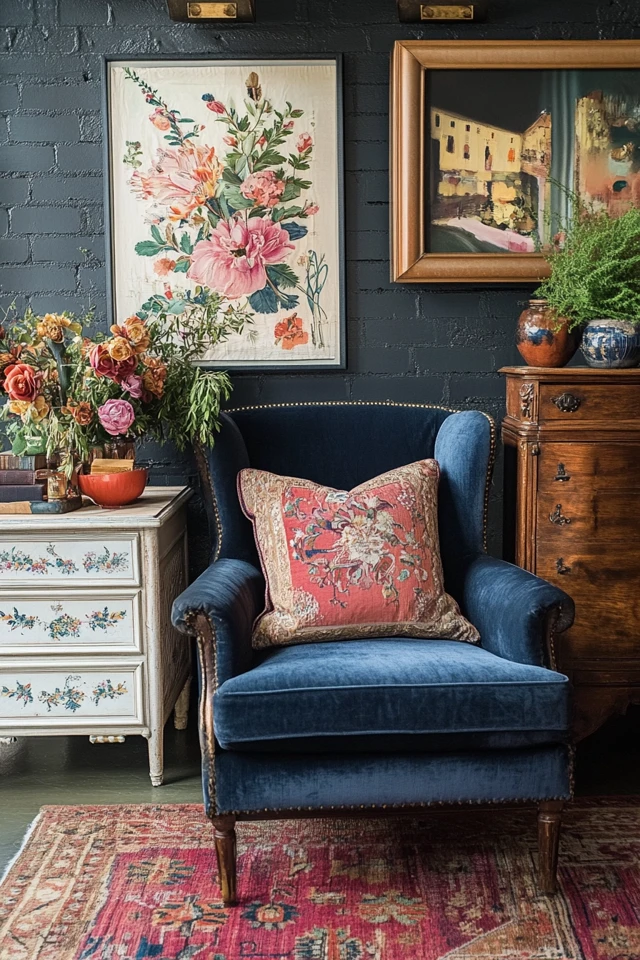 Making Eclectic Styles Look Cohesive in One Room