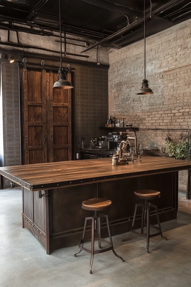 10 Industrial Kitchen Island Ideas You’ll Love