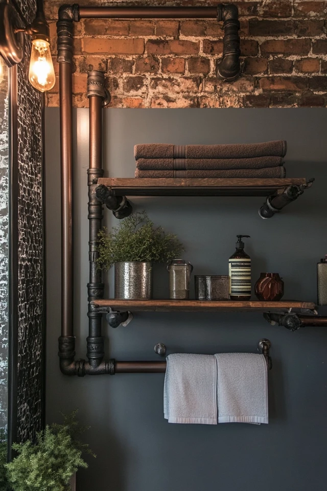 10 Creative Ways to Incorporate Industrial Pipes in Decor