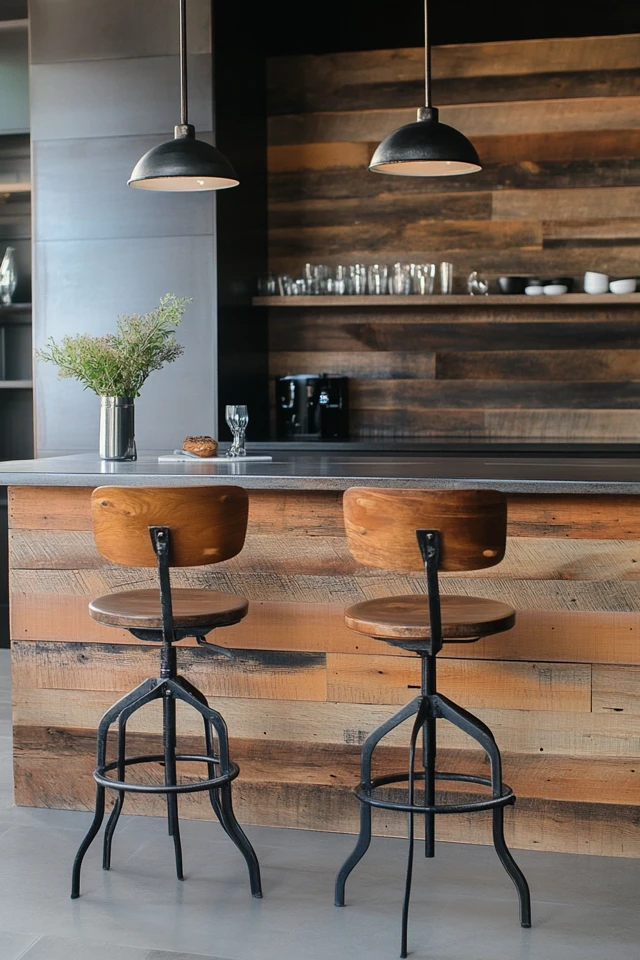 10 Stylish Barstools for Industrial-Inspired Kitchens