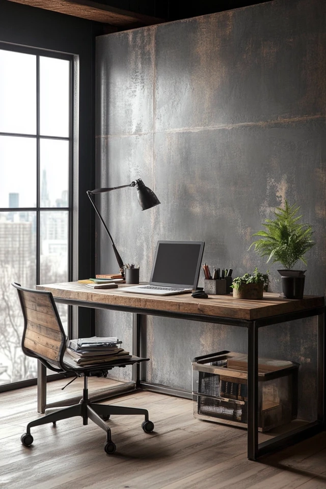 The Best Industrial-Inspired Desks for Small Workspaces