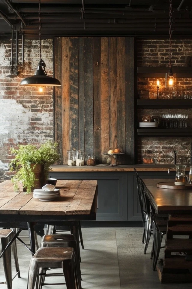 10 Ways to Add Reclaimed Wood to Industrial Spaces