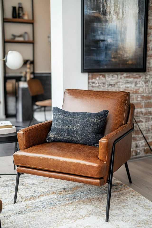 The Best Industrial Accent Chairs for Compact Spaces