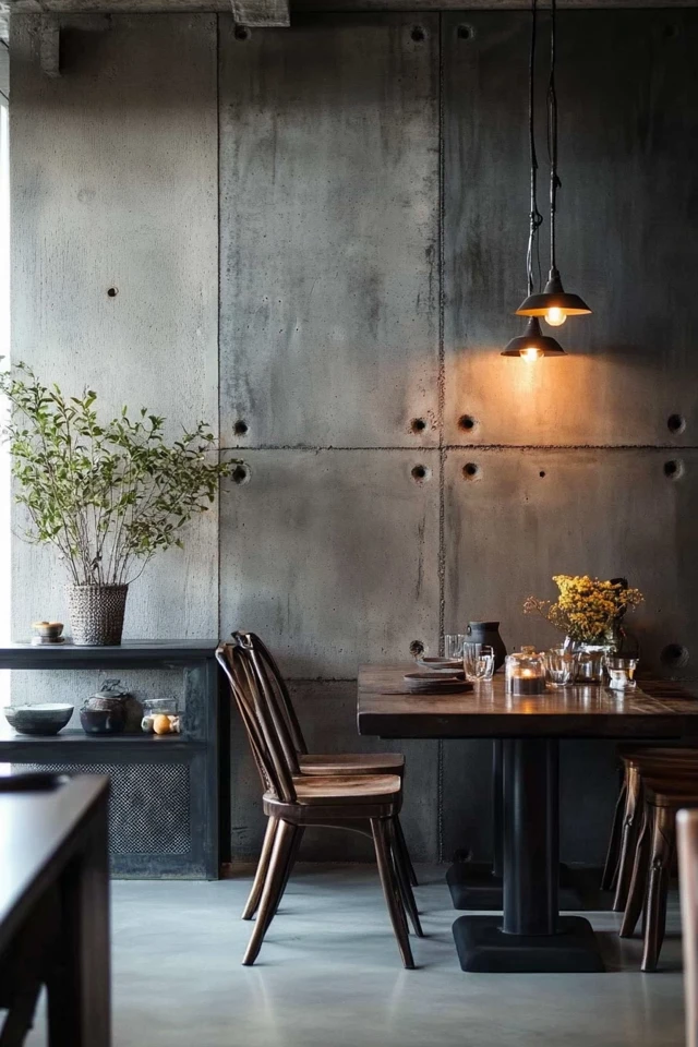 How to Use Concrete Walls in Industrial Interior Design