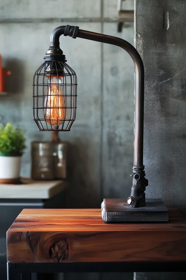 10 Industrial Table Lamp Ideas for Urban Spaces