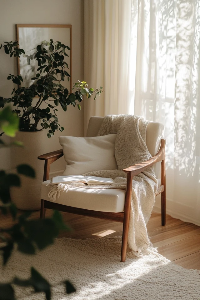 How to Style a Scandinavian Reading Corner With Hygge Essentials