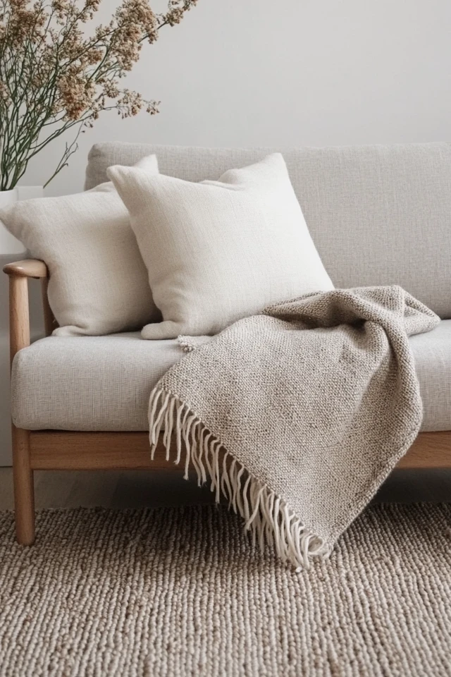 How to Decorate With Scandinavian-Style Throw Blankets