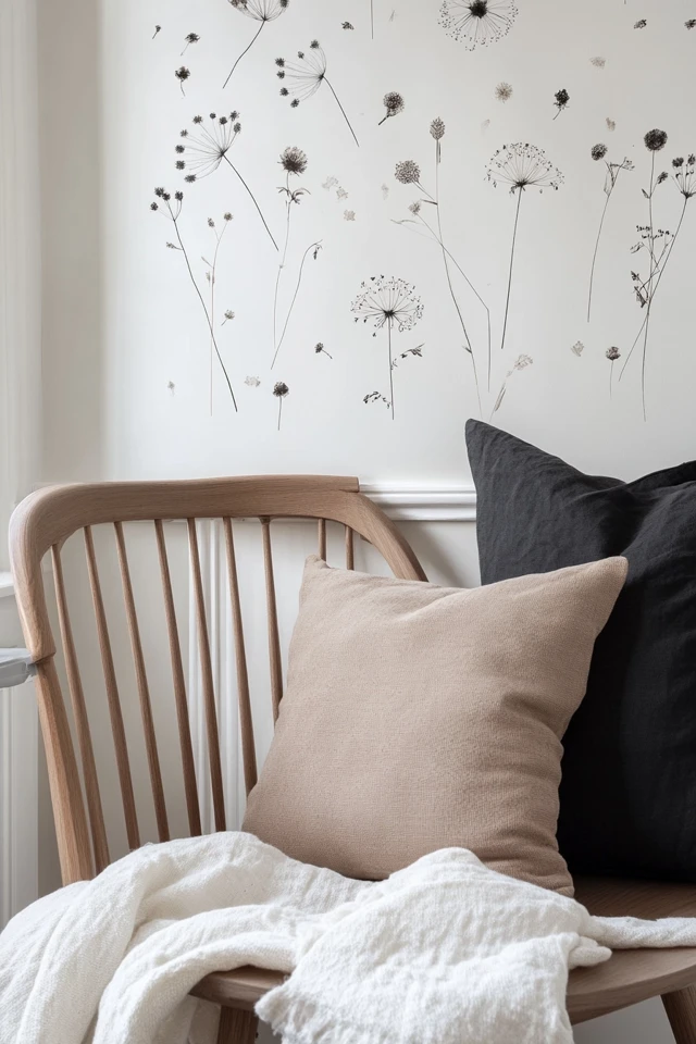 How to Decorate With Subtle Scandinavian Wall Decals