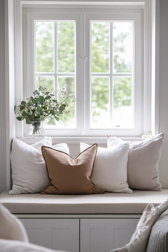 10 Creative Ways to Style Scandinavian Window Seats