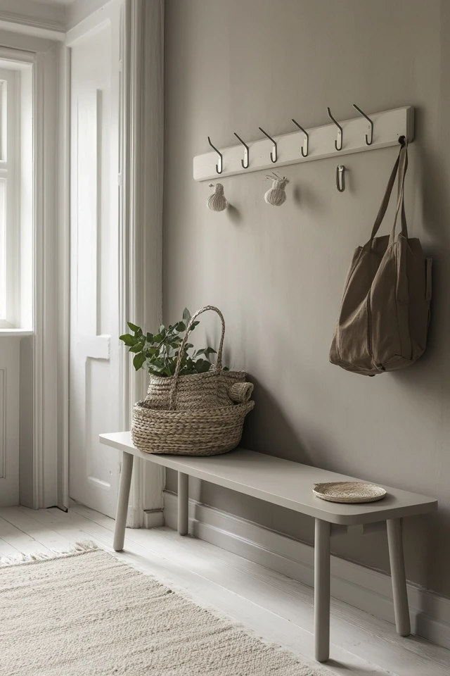 How to Style Scandinavian Entryways With Multi-Use Furniture