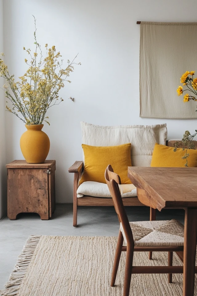 How to Add Pops of Yellow to Scandinavian Neutral Palettes