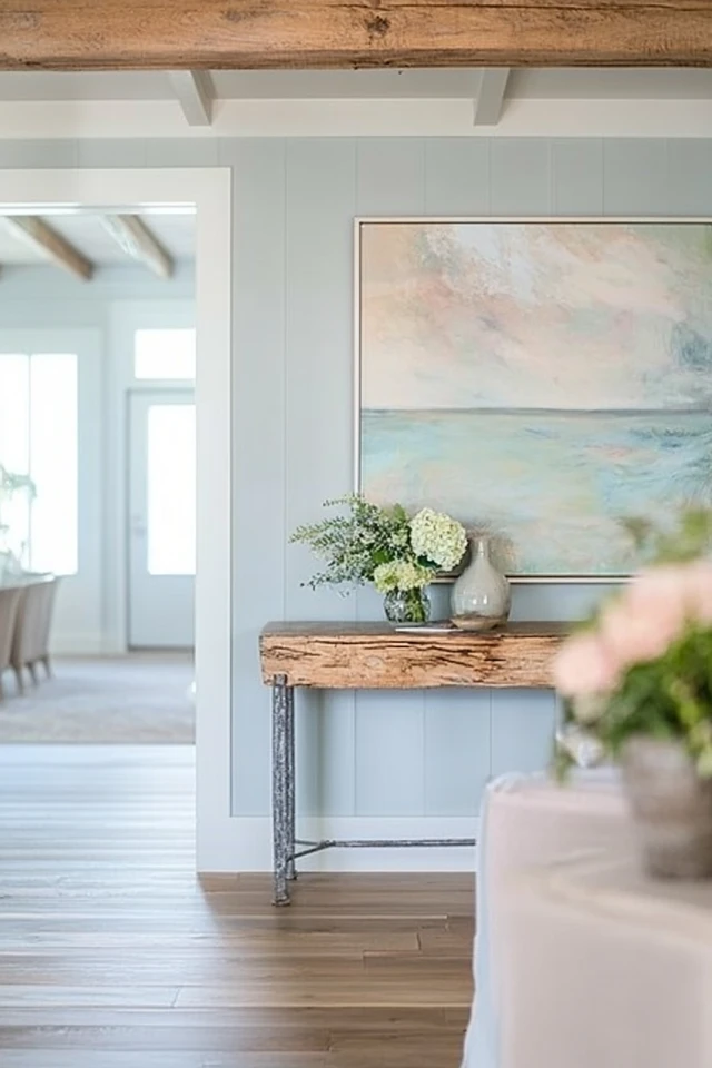 10 Coastal-Inspired Ways to Incorporate Bold Art for a Strong Space Vibe