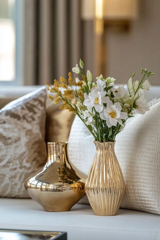 How to Use Gold Accents in Glam Design Without Overdoing It