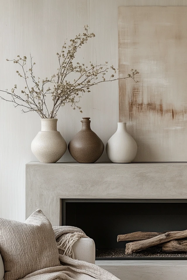 10 Creative Ways to Style a Minimalist Mantel