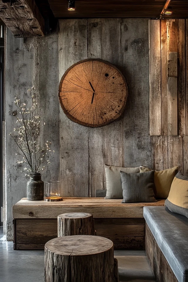 Creating a Rustic Industrial Look With Reclaimed Wood