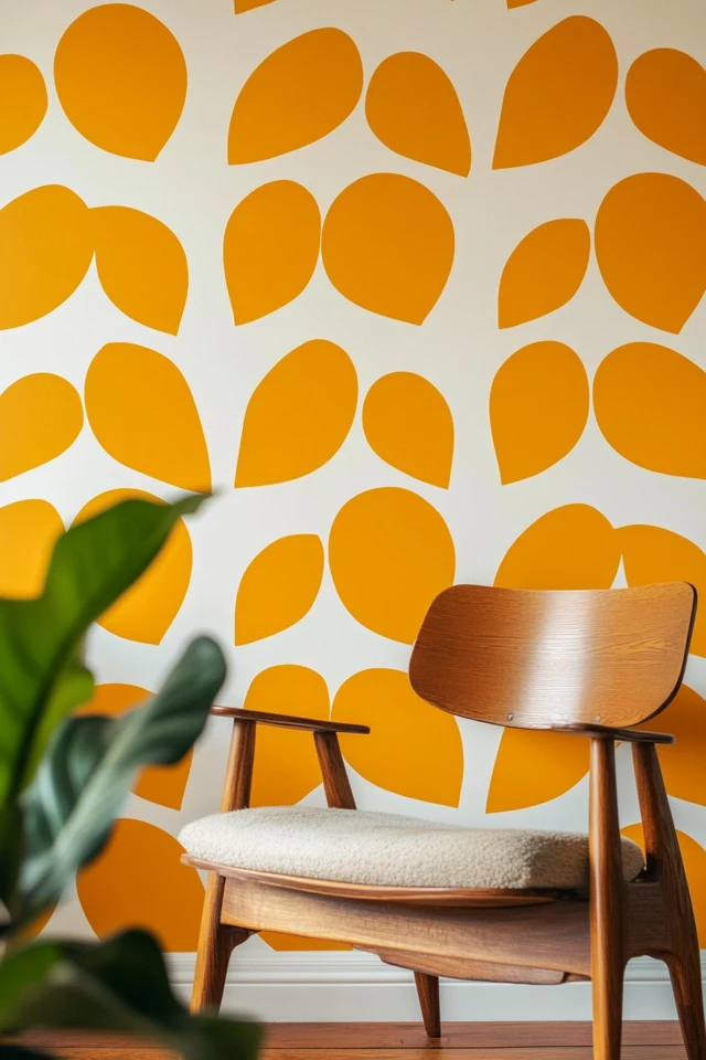 The Best Mid-Century Modern Wallpaper Patterns for Accent Walls