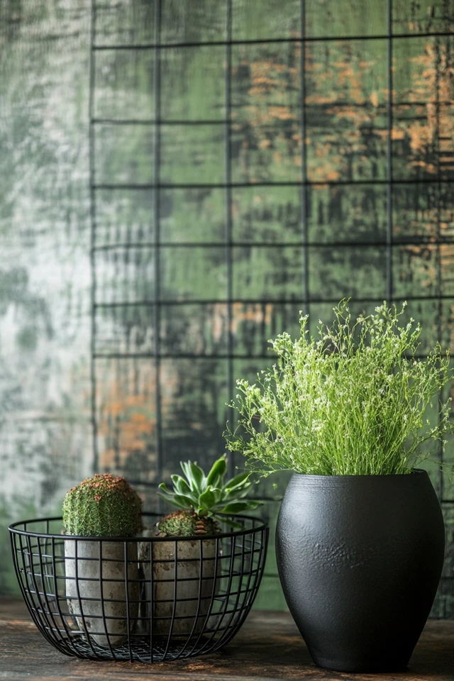 How to Use Wire Baskets in Industrial Decor